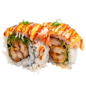 Aburi Salmon Spicy Roll