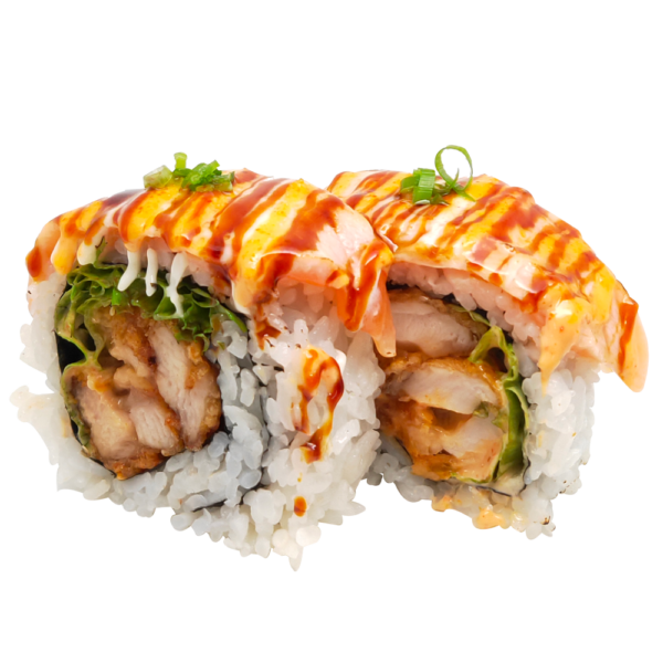 Aburi Salmon Spicy Roll