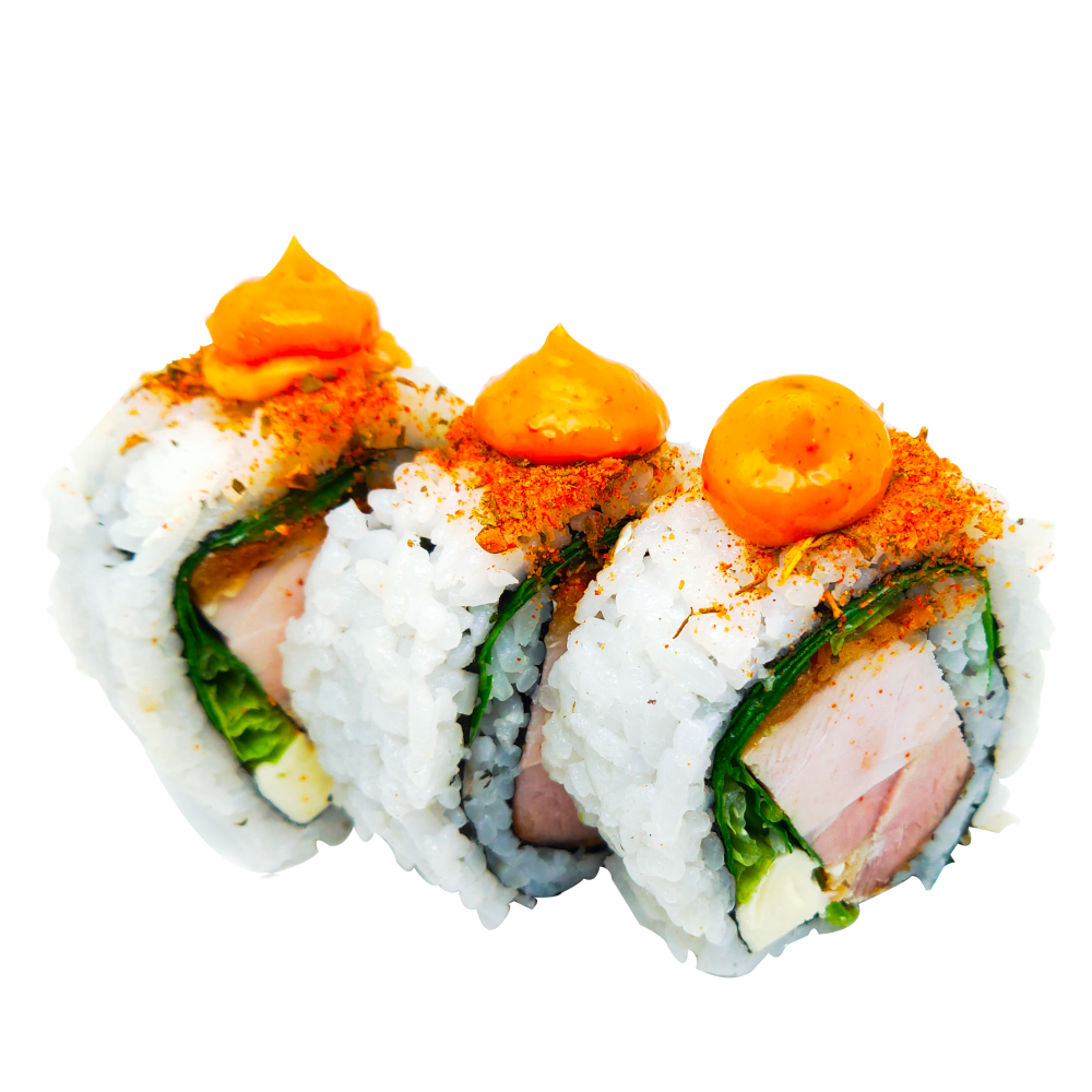 Spicy Cheese Chicken Roll Miyabi Sushi